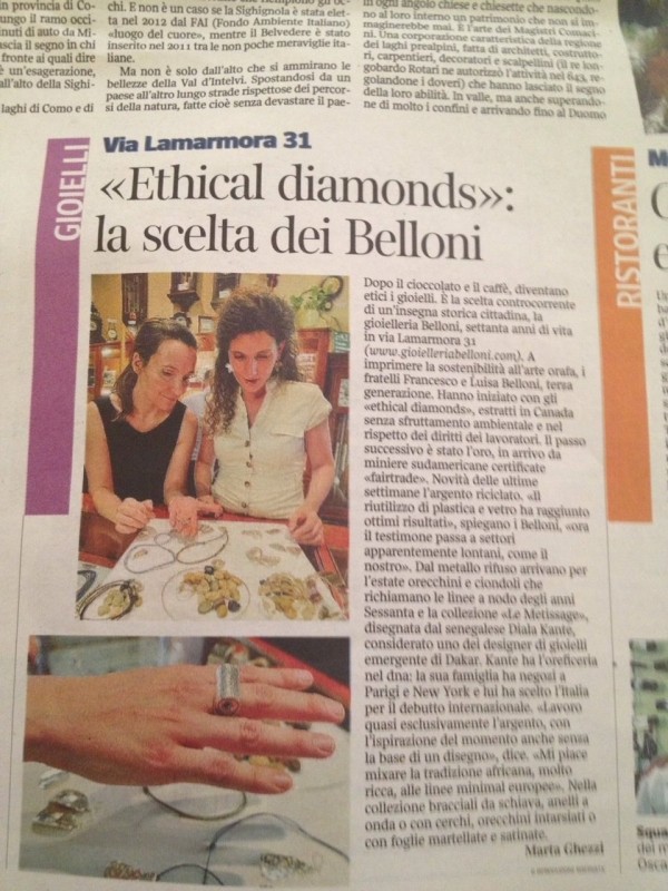 Articolo Corriere 21giugno2013_Belloni