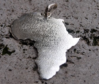 Ciondolo Africa in argento (cod.PN.AG.10)