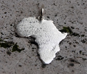 Ciondolo Africa in argento (cod.PN.AG.12)