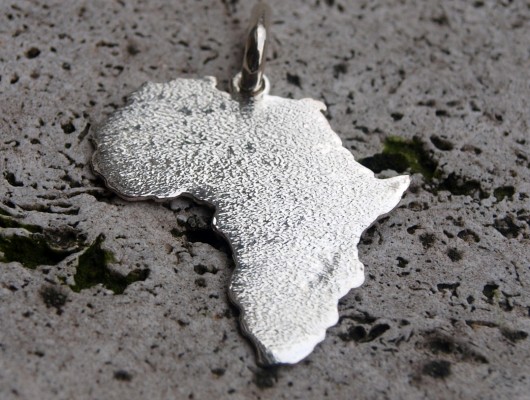 Africa pendant in silver (cod.PN.AG.12)