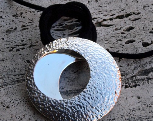 Silver pendant “Eclipse” (cod.PN.AG.01)