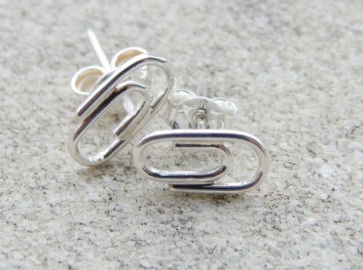 Silver “clip” earrings (code OR.AG.69)